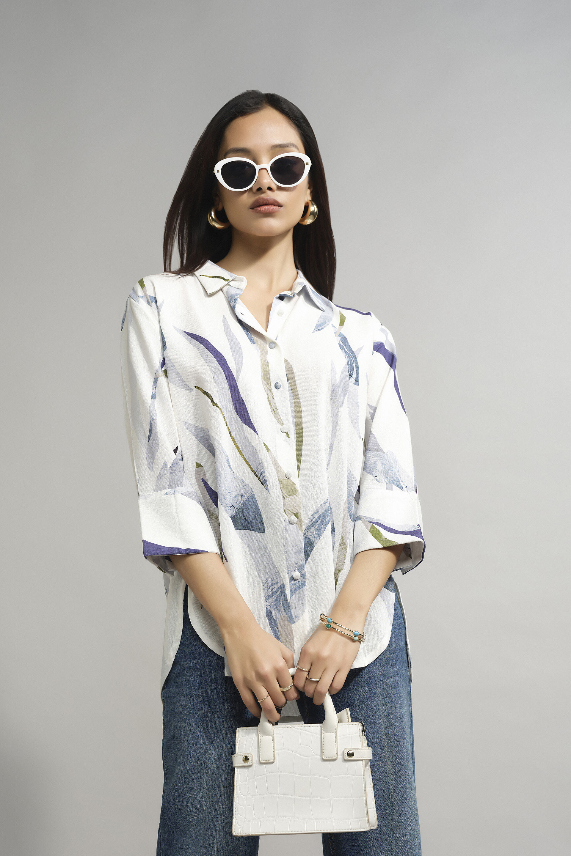 Beat The Heat Shirt, White, image 1